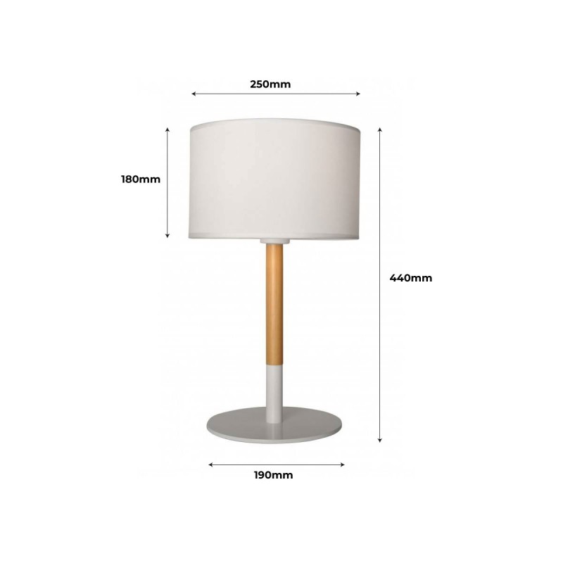Nordic table lamp "CLASS" - E27