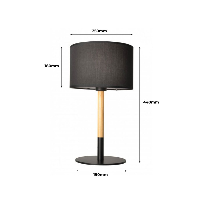 Nordic table lamp "CLASS" - E27