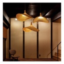 Wicker pendant lamp "Bellas".