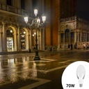 Industrial LED bulb E40 - 70W - ⌀120mm