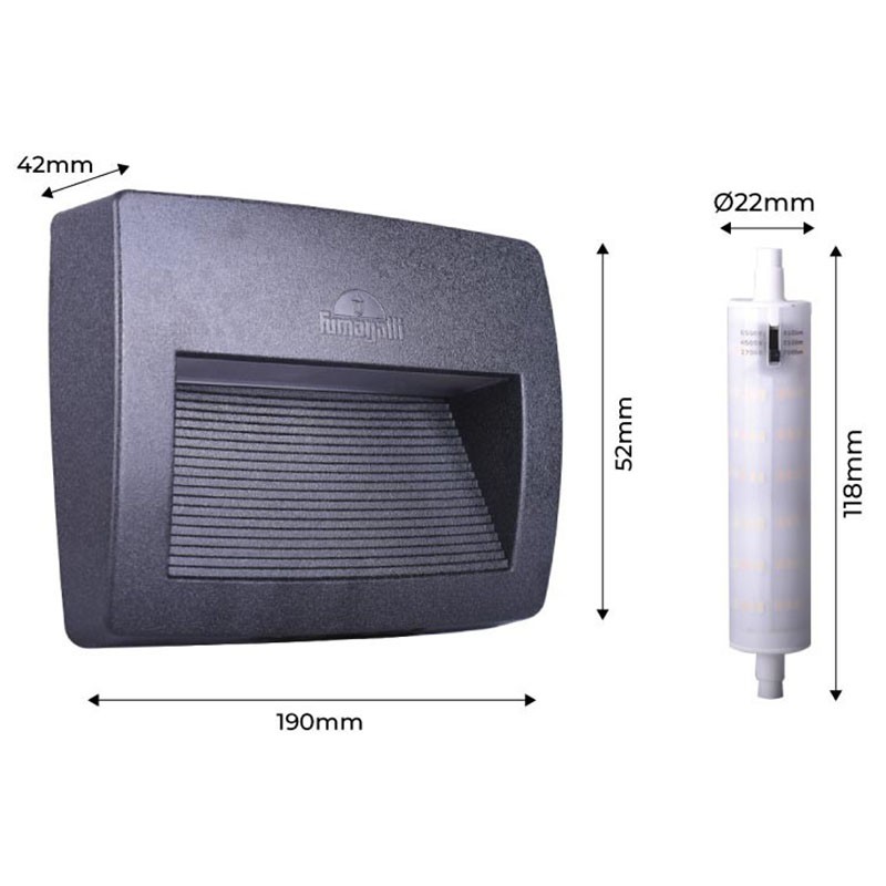 FUMAGALLI LORENZA 190 R7S 7.5W CCT surface mounted beacon