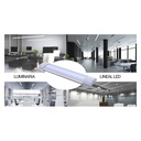60cm high power LED linear luminaire CCT with sensor