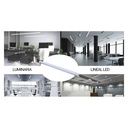 150cm high power LED linear luminaire CCT with sensor