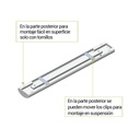 150cm high power LED linear luminaire CCT with sensor