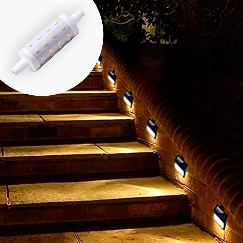 Bombilla LED R7S Fumagalli CCT 78mm - 4W - 400Lm