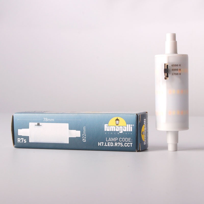 Bombilla LED R7S Fumagalli CCT 78mm - 4W - 400Lm