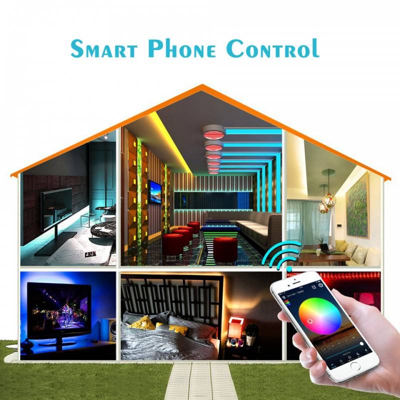 WIFI LED Controller RGBW 12/24V 4 channels 4A/CH