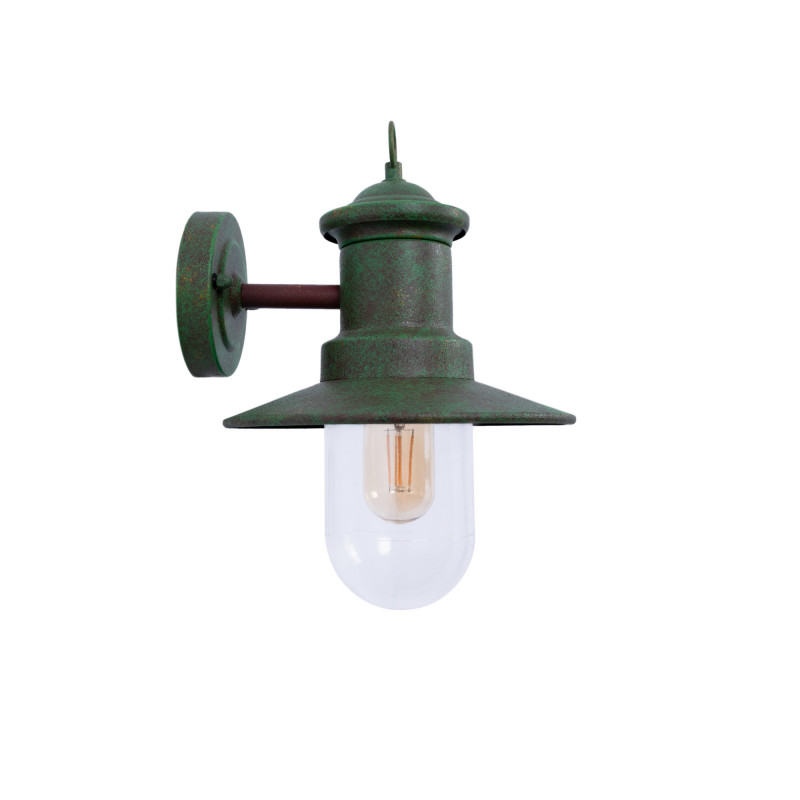 Rustic outdoor wall light "Sea" IP44 E27