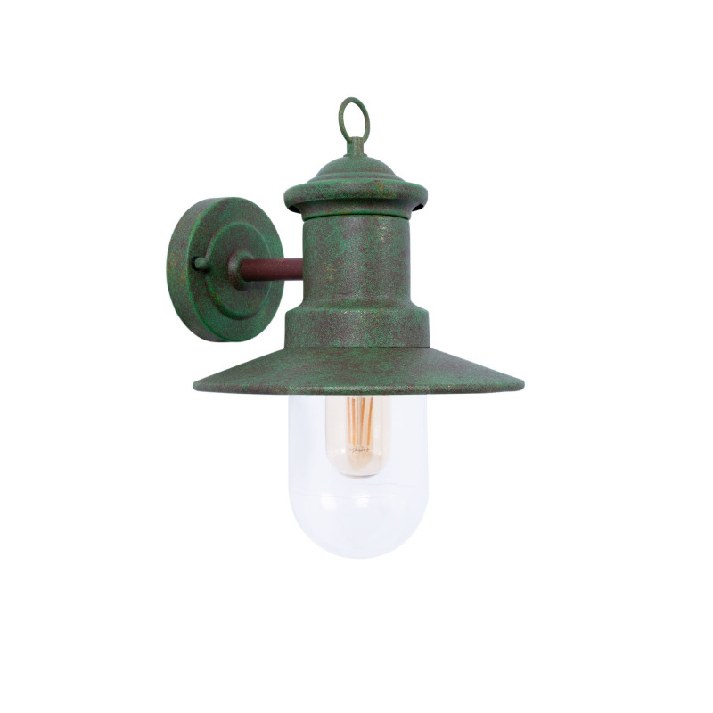 Rustic outdoor wall light "Sea" IP44 E27