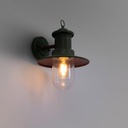 Rustic outdoor wall light "Sea" IP44 E27