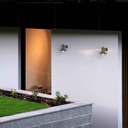 Rustic outdoor wall light "Sea" IP44 E27