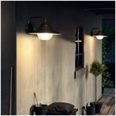HAT" outdoor wall light IP44 E27
