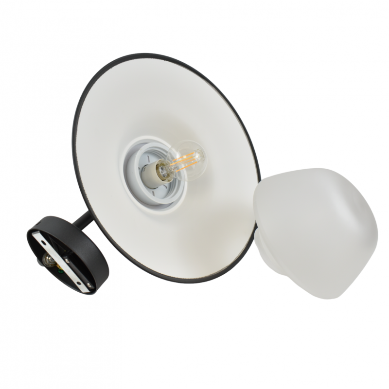 HAT" outdoor wall light IP44 E27