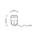 Outdoor lamp "Serène" IP44 E27
