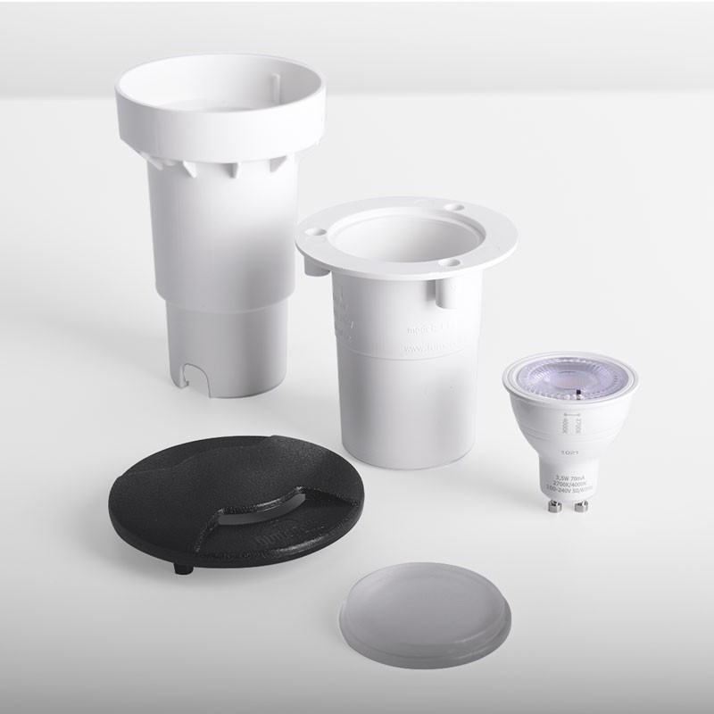 FUMAGALLI CECI 90 2L GU10 3.5W LED recessed floor spotlight