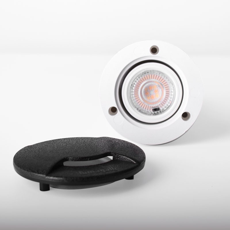 FUMAGALLI CECI 90 2L GU10 3.5W LED recessed floor spotlight