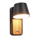 KOPPEN" 6W 2700K Rotating Wooden LED Bedroom Wall Light "KOPPEN" 6W 2700K