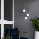 Spherical LED pendant light "ASTRO" - 9W - Warm Light