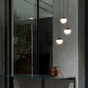 Spherical LED pendant light "ASTRO" - 9W - Warm Light