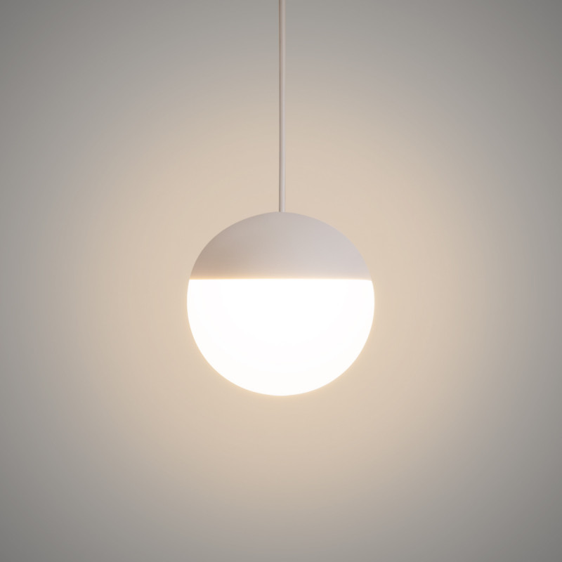 Spherical LED pendant light "ASTRO" - 9W - Warm Light