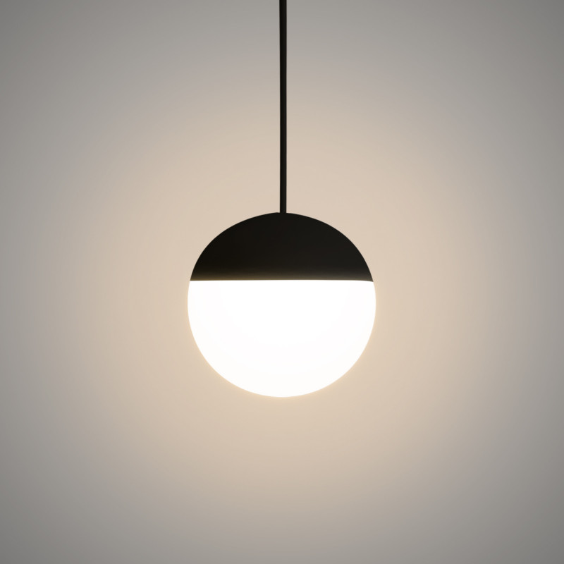 Spherical LED pendant light "ASTRO" - 9W - Warm Light