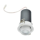 Adjustable recessed LED spotlight - 7W - Cree Chip - 24°