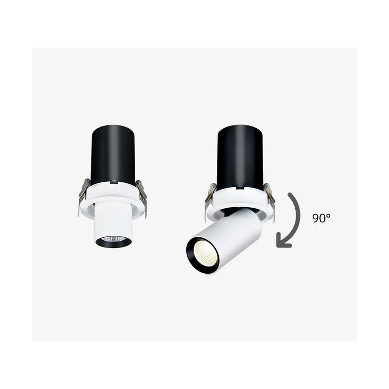 Adjustable recessed LED spotlight - 7W - Cree Chip - 24°