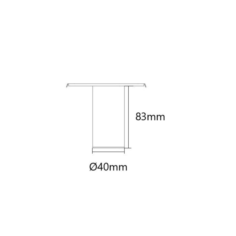 Adjustable recessed LED spotlight - 7W - Cree Chip - 24°