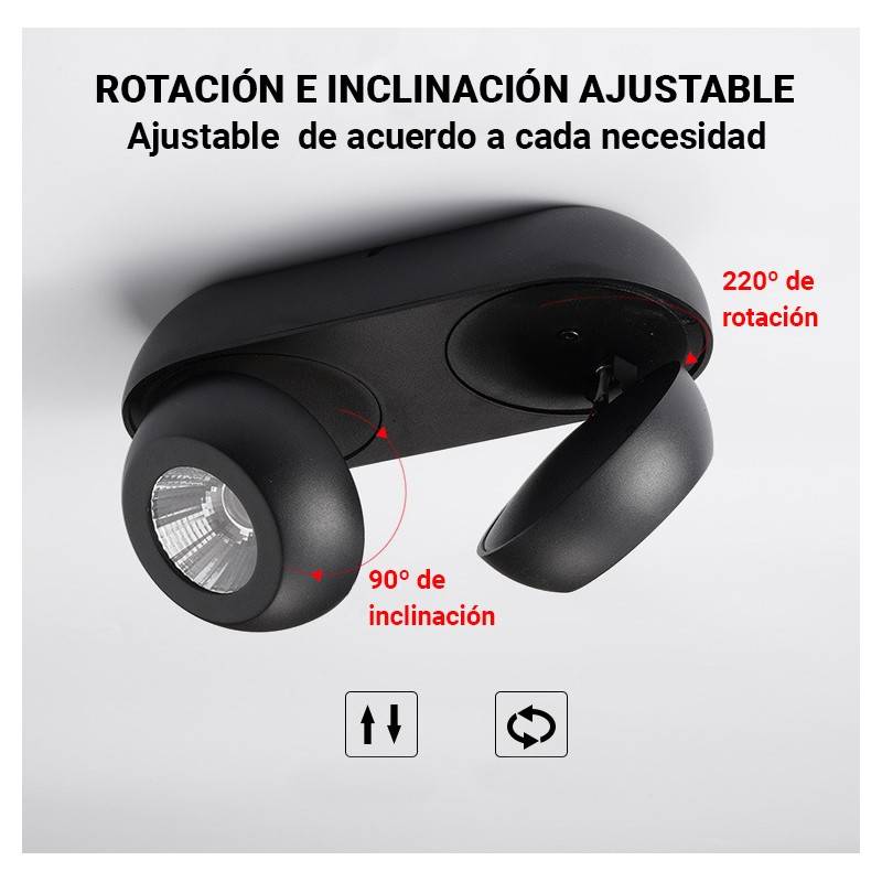 Wall light LED "LOOK- 2" 18W CRI 90