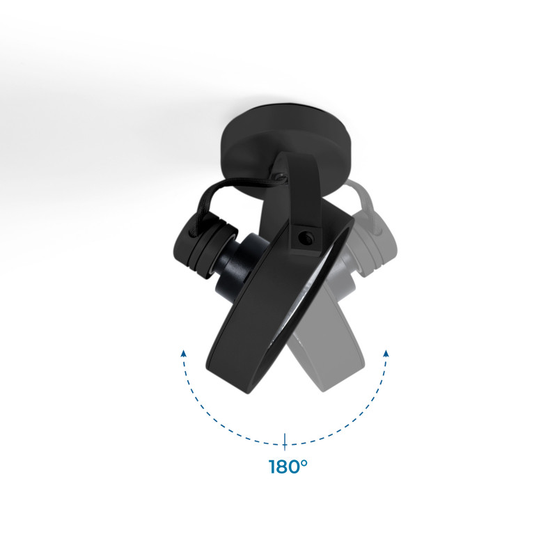 Surface spotlight "IRIS" - 1 x AR111 GU10