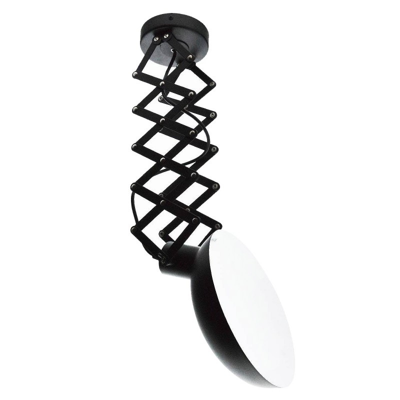 Extendable vintage ceiling lamp - E27