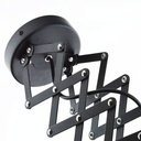 Extendable vintage ceiling lamp - E27