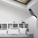 Extendable vintage ceiling lamp - E27