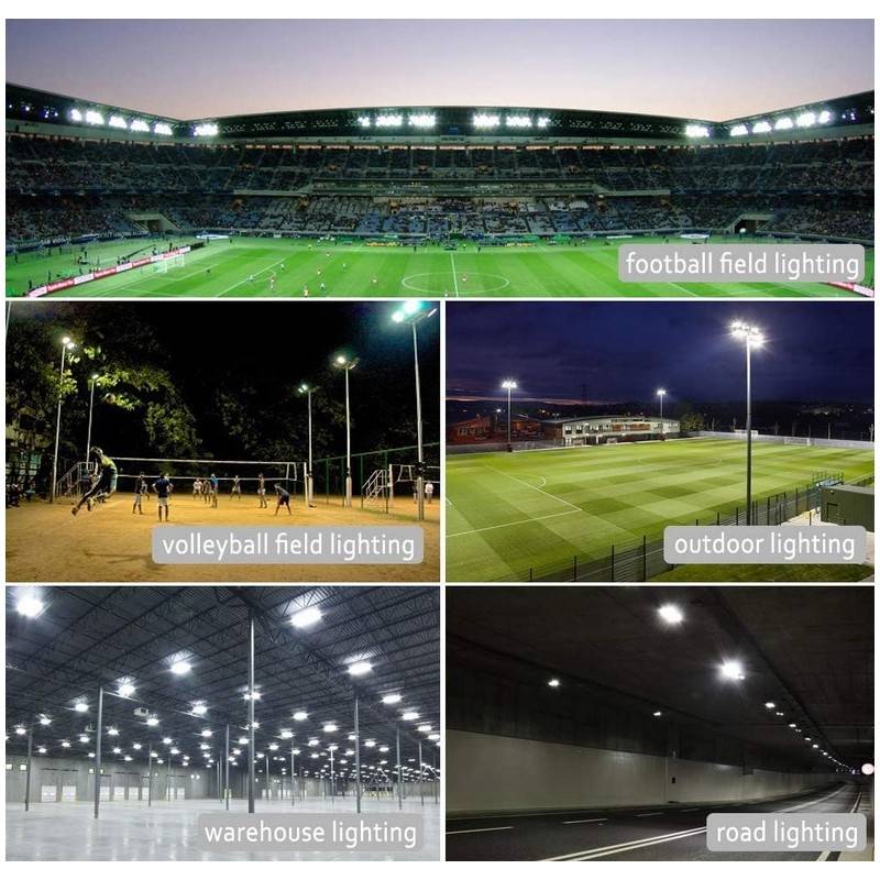 Asymmetric LED floodlight 200W - 150lm/W - IP65