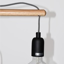 Natural wood table lamp "NATURAL WOOD".
