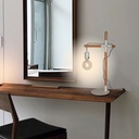 Natural wood table lamp "NATURAL WOOD".