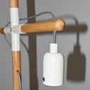 Natural wood table lamp "NATURAL WOOD".