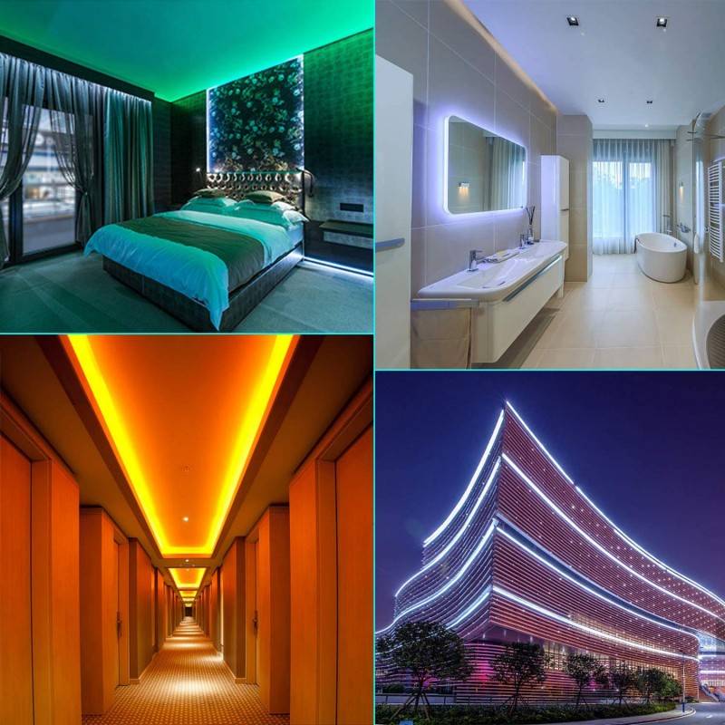 Smart LED Strip IC RGB 5V DC - 14,4W/m - IP20 - 60 LED/m - Width 10mm - 5 meters