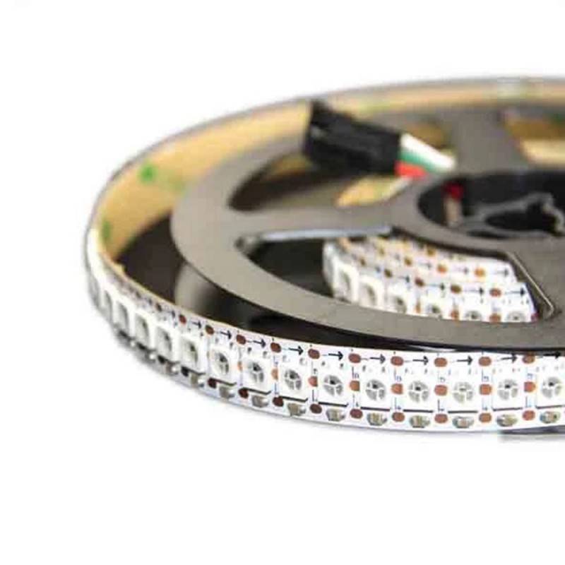 Smart LED Strip IC RGB 5V DC - IP20 - 21,6W/m - 144 LED/m - Width 12mm - 2 meters
