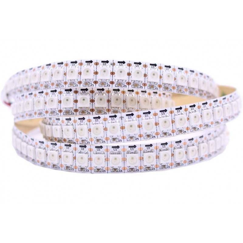 Smart LED Strip IC RGB 5V DC - IP20 - 21,6W/m - 144 LED/m - Width 12mm - 2 meters