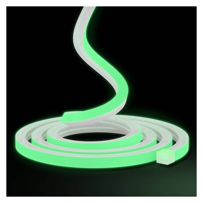 Flexible LED Neon 24V DC - 10X10mm - 5 meters - IP67 - 14W/m - Vertical Curvature