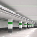 Tubular waterproof luminaire for industrial use - 120cm - 40W - IP67 - IK10