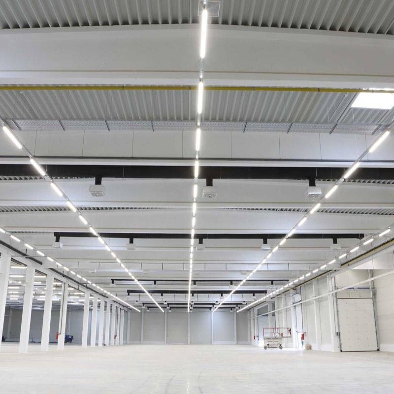 Tubular waterproof luminaire for industrial use - 120cm - 40W - IP67 - IK10