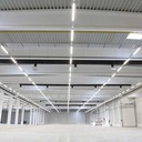 Tubular waterproof luminaire for industrial use - 120cm - 40W - IP67 - IK10