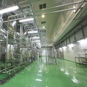 Tubular waterproof luminaire for industrial use - 120cm - 40W - IP67 - IK10