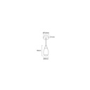 Pendant lamp "COALUM" 7W