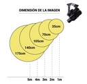 Proyector de logos LED GOBO 30W Interior Rotativo