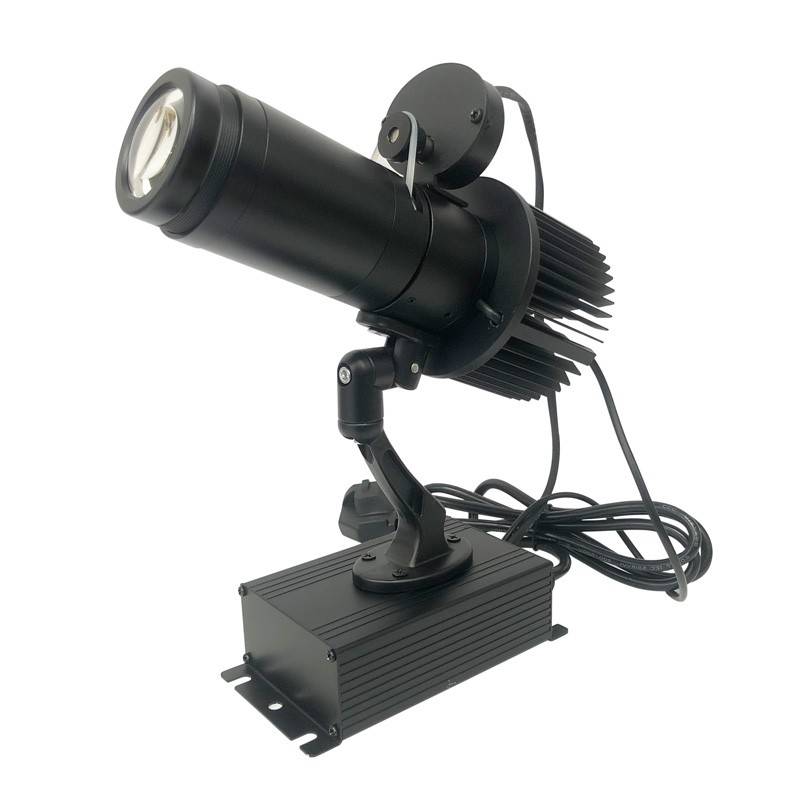Proyector de logos LED GOBO 30W Interior Rotativo