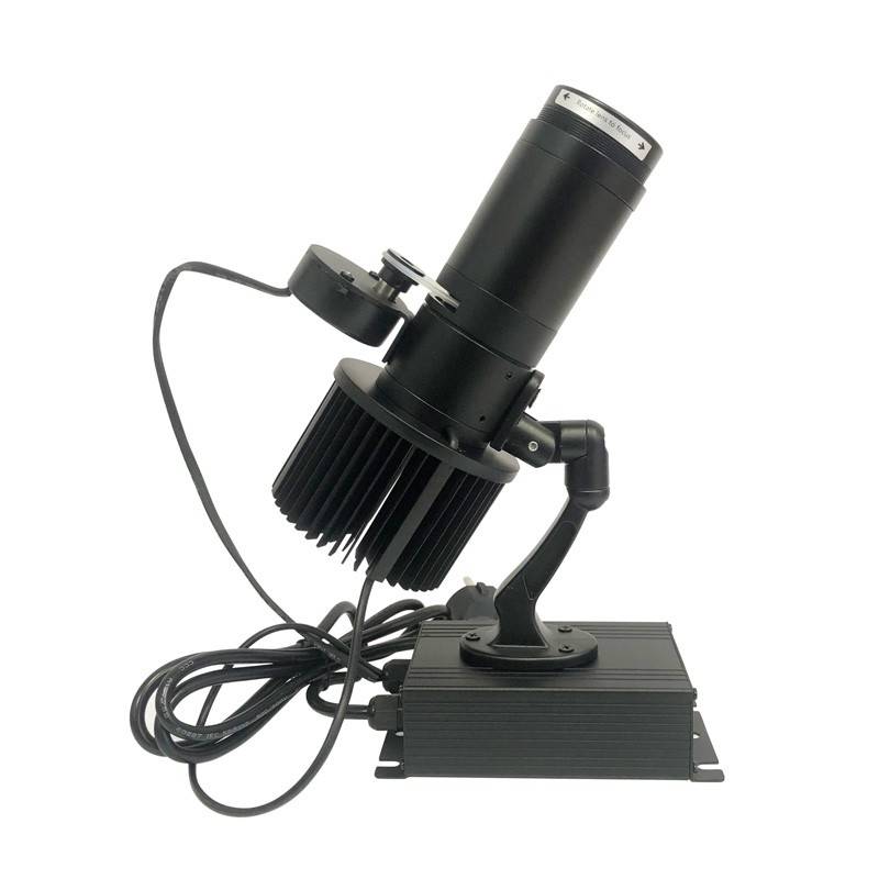 Proyector de logos LED GOBO 30W Interior Rotativo