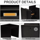 Wall light "KURTIN" 6W dimmable light opening